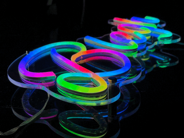 Led Neo Shape. Sign Illuminate Your Space: Custom LED Neon Signs | LEDNeonSigns.eu