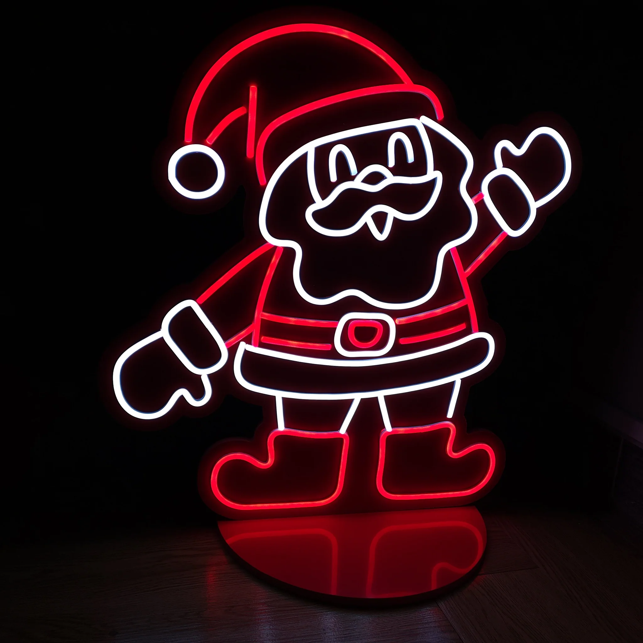 'Santa' LED neon sign