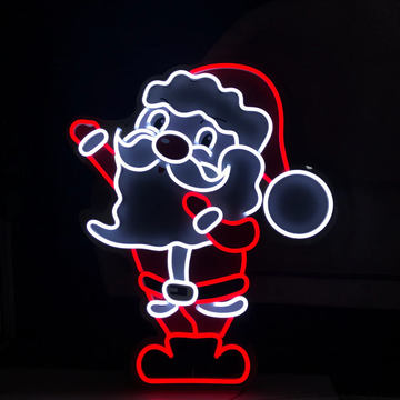 'Santa 2' LED neon sign