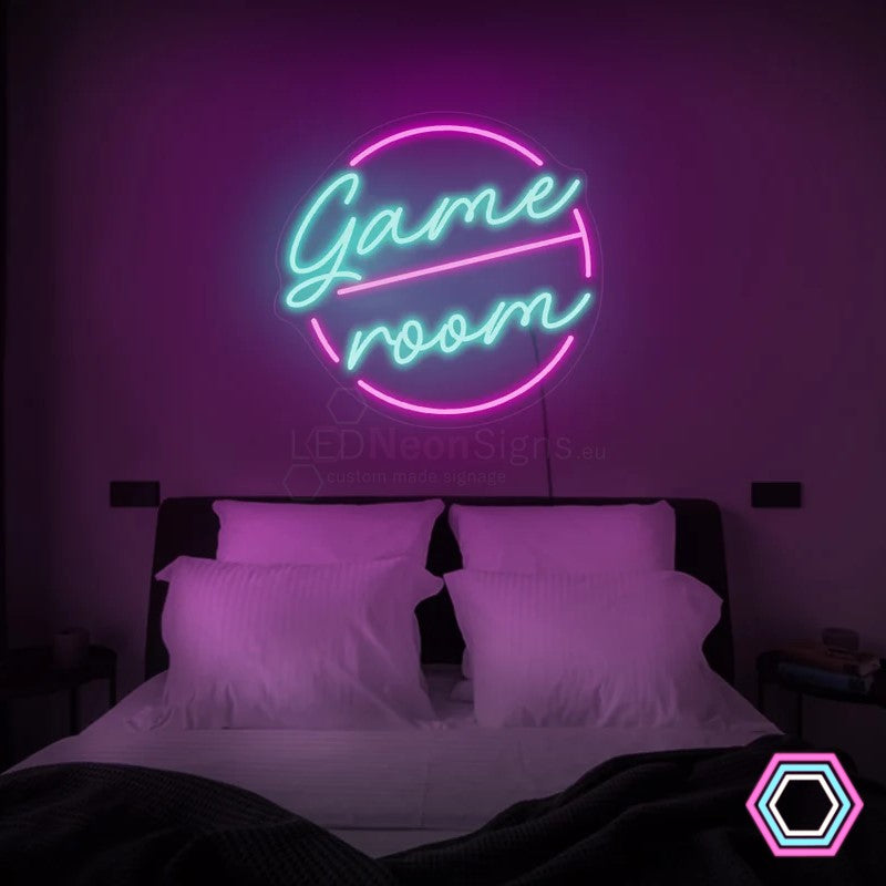 'Game Room' LED neon sign