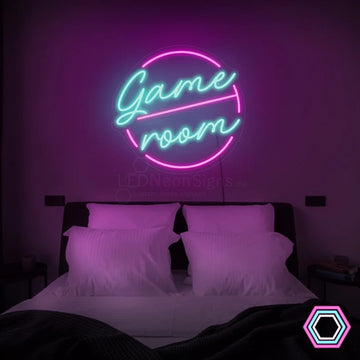 'Game Room' LED neon sign