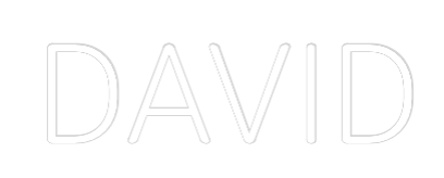 Custom LED Neon Text: DAVID