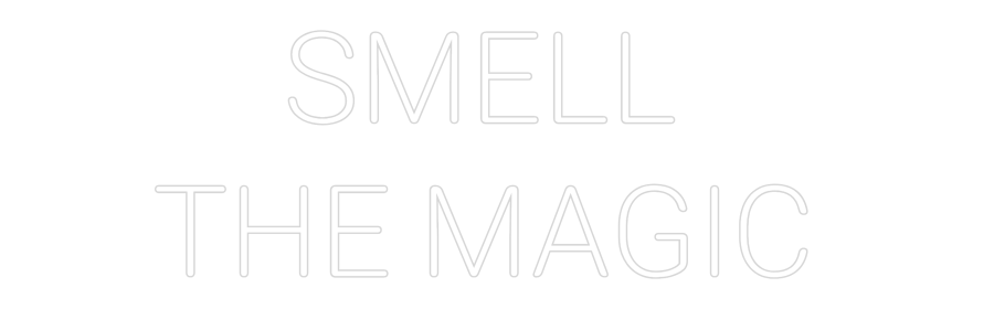 Individuelles Neon: RIECH 
DAS M...
