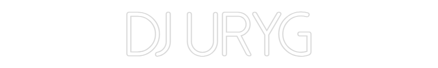 Individuelles Neon: Dj UryG