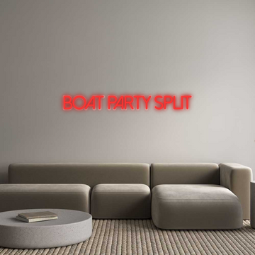 Custom Neon: BOOTSPARTY SP...