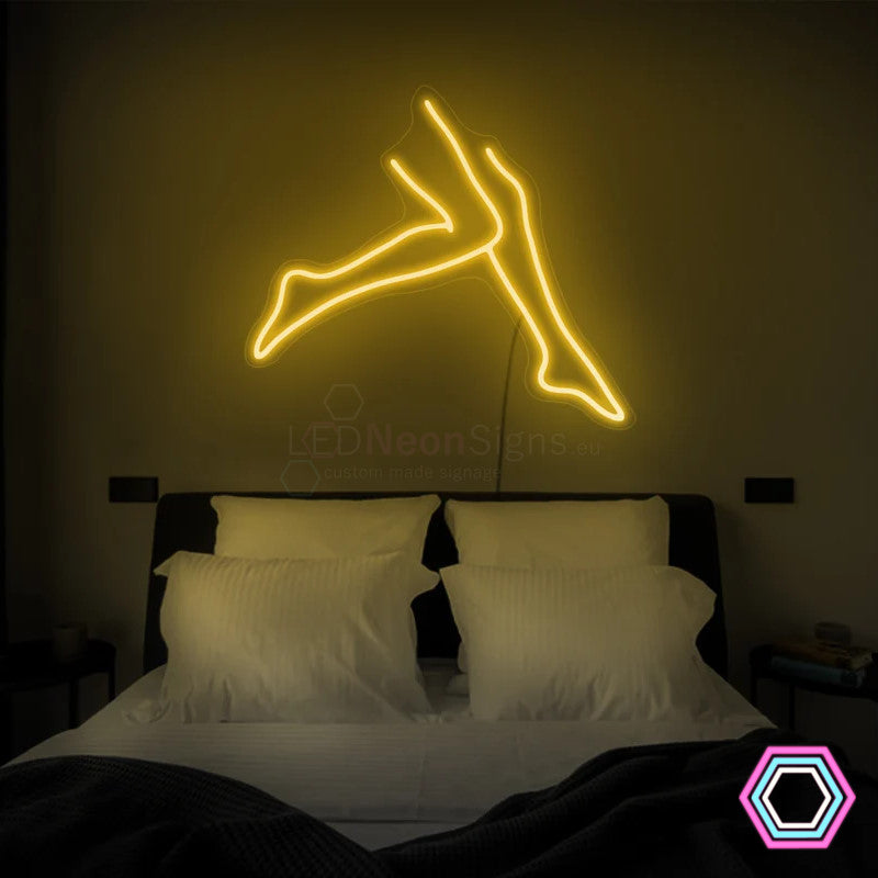 'Legs' LED neon sign