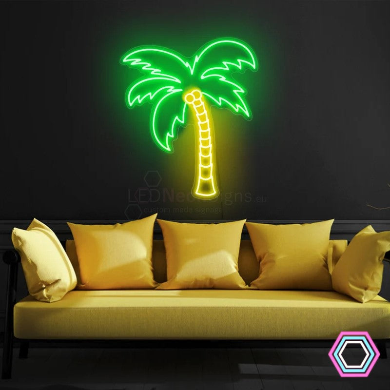 Palm Tree Led Sign 'Palm Tree' LED neon sign