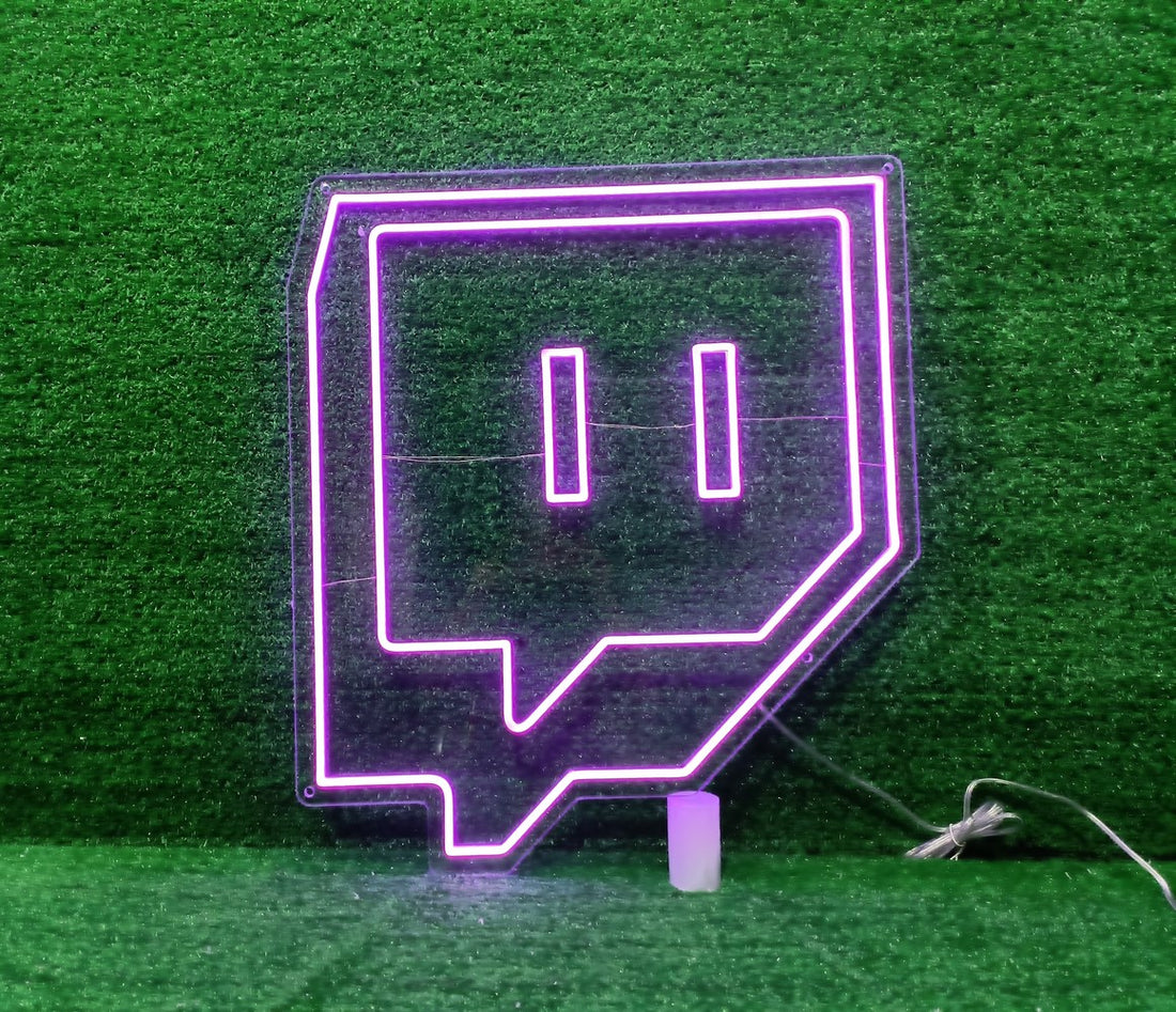 'Twitch Icon' LED-neon